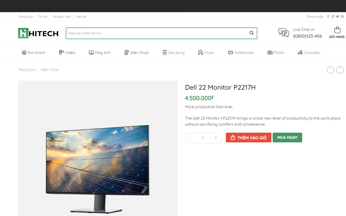 Theme wordpress đồ công nghệ 02