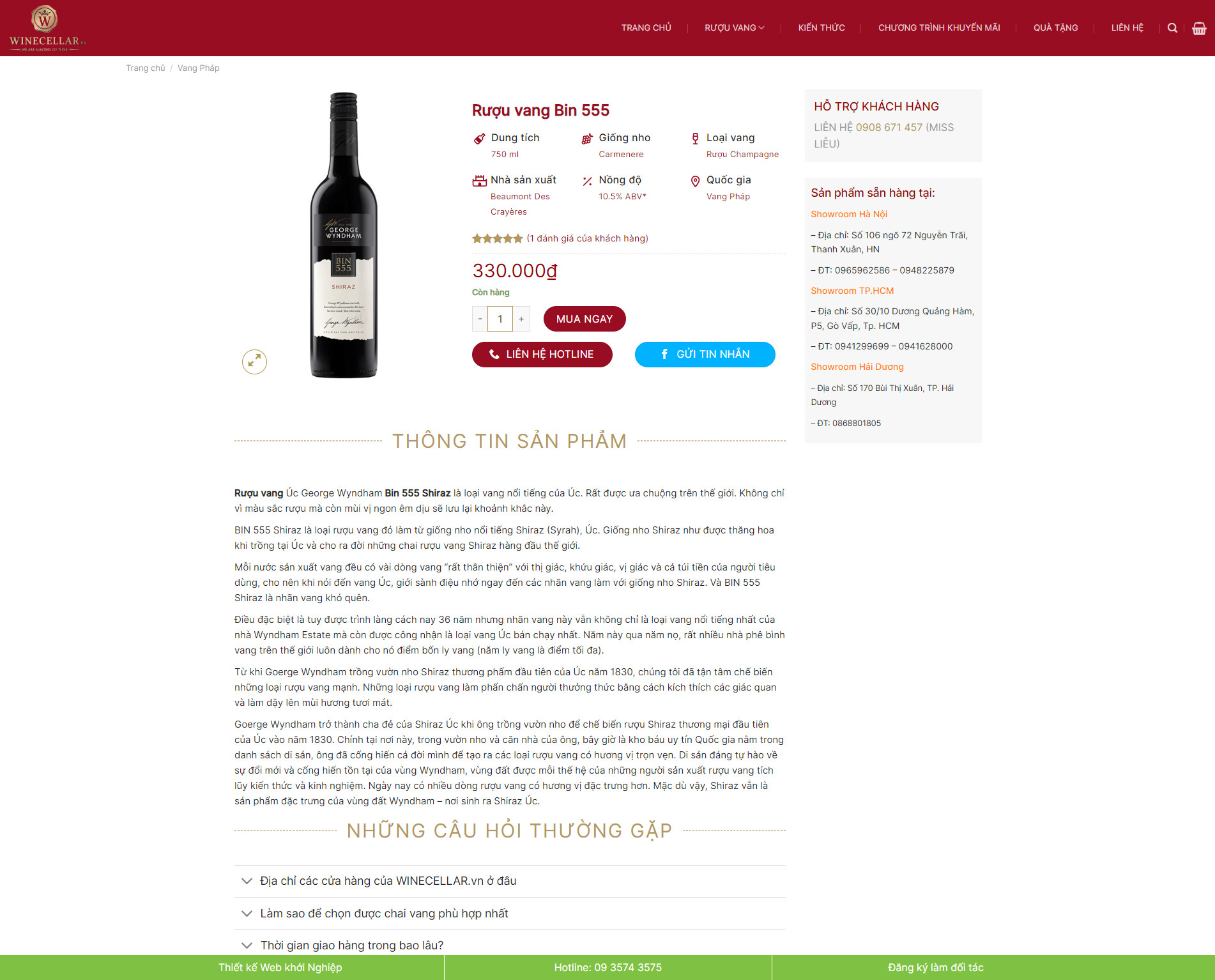 Theme wordpress shop rượu 02