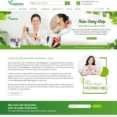 Theme wordpress dược phẩm 05