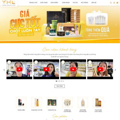 Theme wordpress mỹ phẩm 24